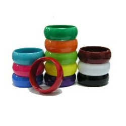 -PULSERA ANCHA FLAMENCA COLORES SURTIDOS