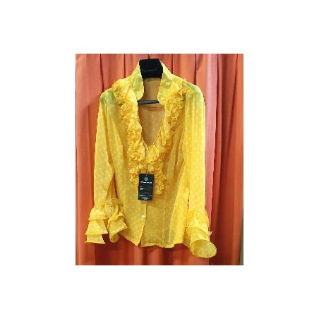 CAMISA MODELO CLAVEL AMARILLO T-40