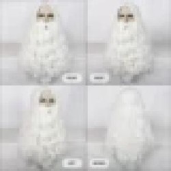 -SET PELUCA Y BARBA PAPA NOEL