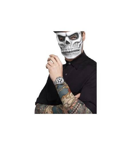 -MANGA TATUAJE DIA DE LOS MUERTOS