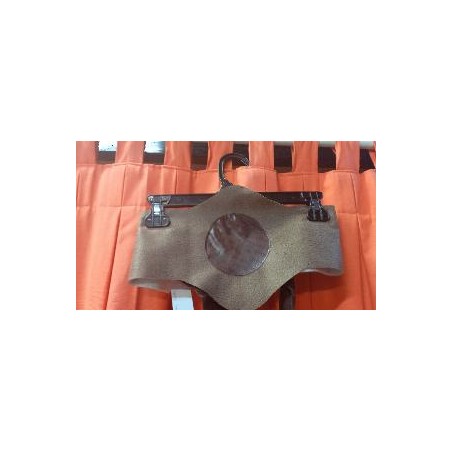 CINTURON SEMIPIEL MEDIEVAL MARRON (CIRCULO)