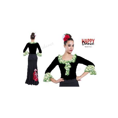 CUERPO FLAMENCO NEGRO T- 44