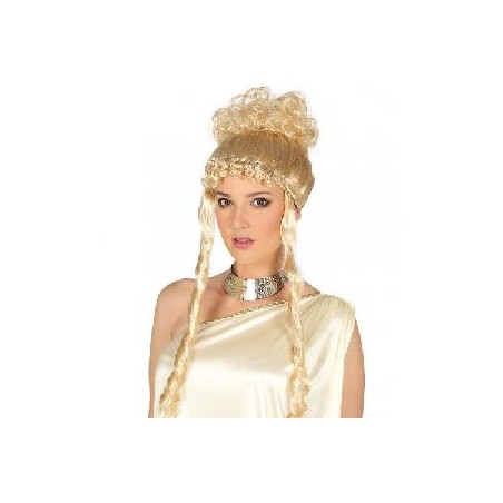 -PELUCA RUBIA TIRABUZONES GRECOROMANA