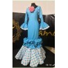 -VESTIDO SEVILLA AZUL CELESTE 48