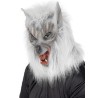MASCARA DE HOMBRE LOBO GRIS