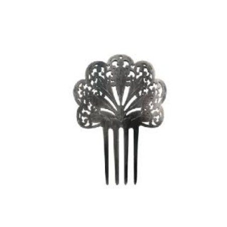 GRAN PEINETA METAL BRONCE ENVEJECIDO