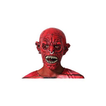 -MASCARA DEMONIO ROJO LATEX
