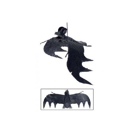 -MURCIELAGO VENTOSA COLGAR GOMA 28CM