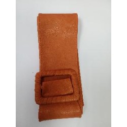CINTURON ECOPIEL NARANJA