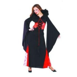 -DISFRAZ DE MORTICIA L