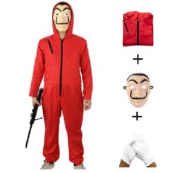 KIT DISFRAZ LA CASA DE PAPEL M