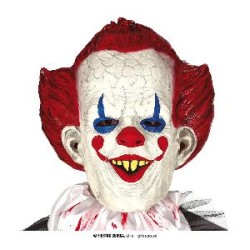 -MASCARA PAYASO SINIESTRO LATEX