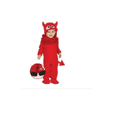 -DISFRAZ DEMONIO 6-12 MESES