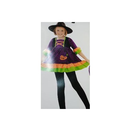 -DISFRAZ BRUJA 3-4 AÑOS