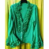 CAMISA MODELO ANDALUCIA PLUMETI VERDE 48