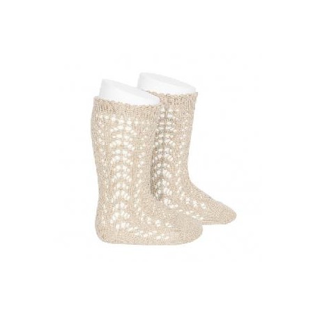 -MEDIA ALTA BEIGE PERLE 39-41