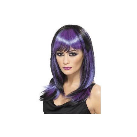 -PELUCA BRUJA GLAMUROSA MUJER