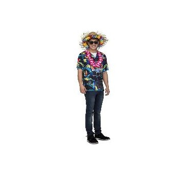 -CAMISETA HAWAIANO ADULTO S