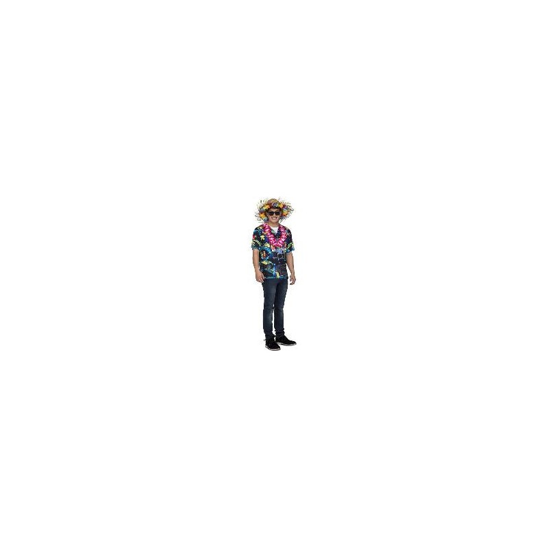 -CAMISETA HAWAIANO ADULTO S