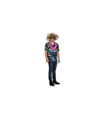 -CAMISETA HAWAIANO ADULTO S