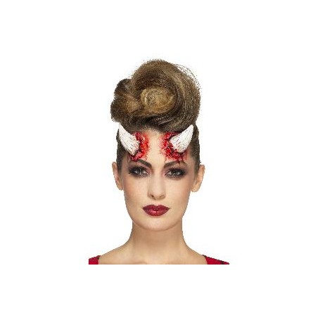 -CUERNOS DE LÁTEX DE DIABLO