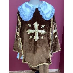 -CAPA TABARDO MOSQUETERO MARRON M