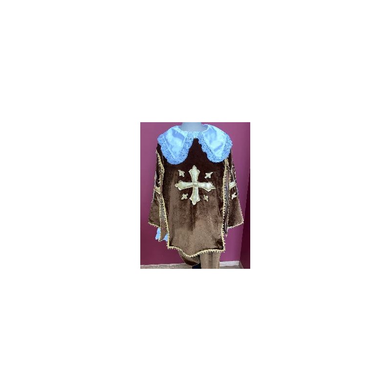 -CAPA TABARDO MOSQUETERO MARRON M