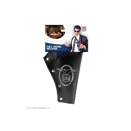 -FUNDA PISTOLA NEGRO FBI