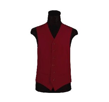 -CHALECO CABALLERO GRANATE 60