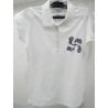 -CAMISETA POLO BLANCO LAUBURU S