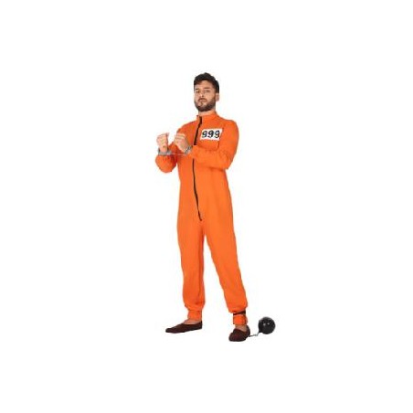 -DISFRAZ PRESO NARANJA XL