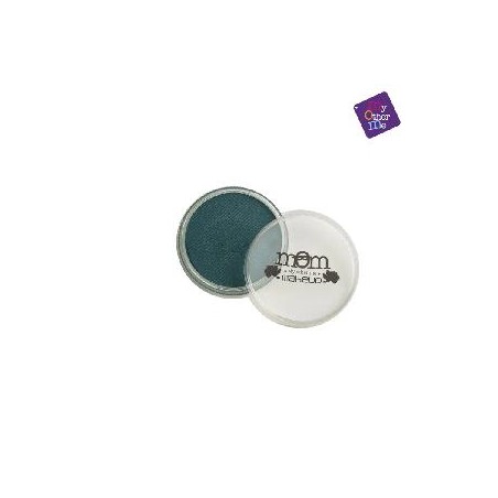 -PASTILLA DE MAQUILLAJE AL AGUA VERDE OSCURO