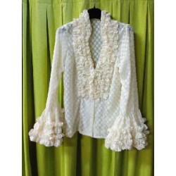 CAMISA MODELO ANDALUCIA GASA BEIG T-38