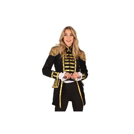 -CHAQUETA MUJER DE LUJO MILITAR SIGLO XVIII XL