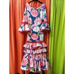 -VESTIDO CINTIA ESTAMPADO FLORES 42