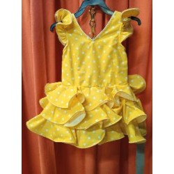 -VESTIDO AMARILLO LUNAR BLANCO 22