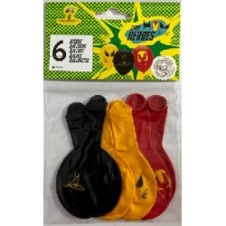 -SET GLOBOS SUPER HEROES