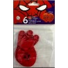 -SET GLOBOS SPIDERMAN 25 CM.
