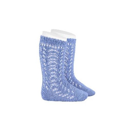 -MEDIA ALTA AZUL PERLE 39-41