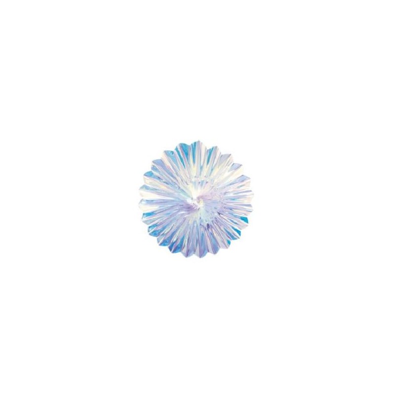 -ABANICO IRIDISCENTE FLEUR 20CM -ABANICO IRIDISCENTE FLEUR 20CM