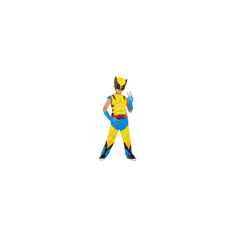 -DISFRAZ WOLVERINE CLASSIC 3-4 -DISFRAZ WOLVERINE CLASSIC 3-4