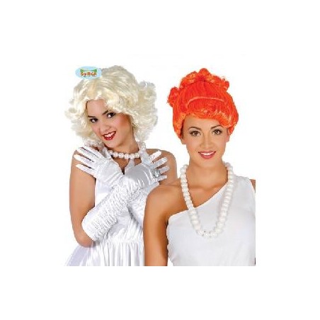 -COLLAR DE PERLAS BLANCAS