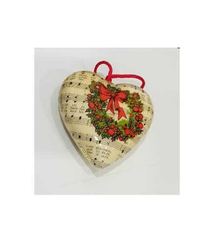 -ADORNO DE CORAZON NAVIDEÑO