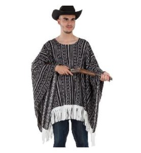 -PONCHO VAQUERO ADULTO