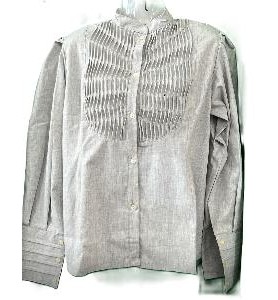 CAMISA LINO LORZAS GRIS 16