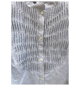 CAMISA LINO LORZAS GRIS 12