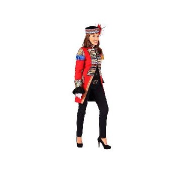 -CHAQUETA MUJER ROJA XS