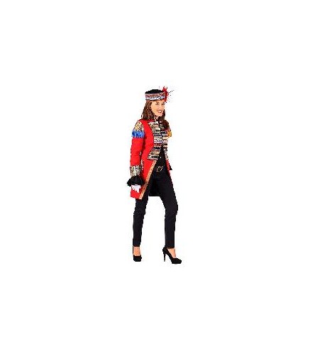 -CHAQUETA MUJER ROJA XS