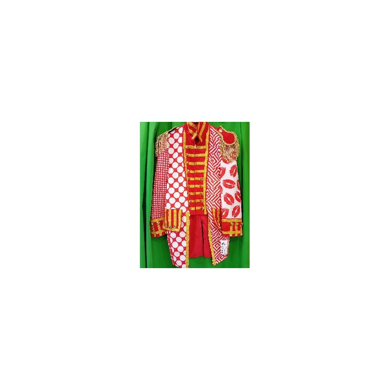 -CHAQUETA CABALLERO ROJA M