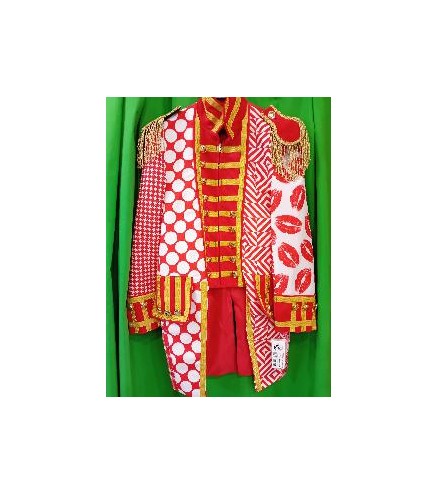-CHAQUETA CABALLERO ROJA M